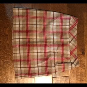 Ann Taylor plaid skirt